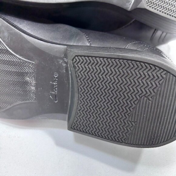 Clarks Collection Clarkslite Ave Loafers Black Men's Shoes Leather US 10M - Picture 9 of 9